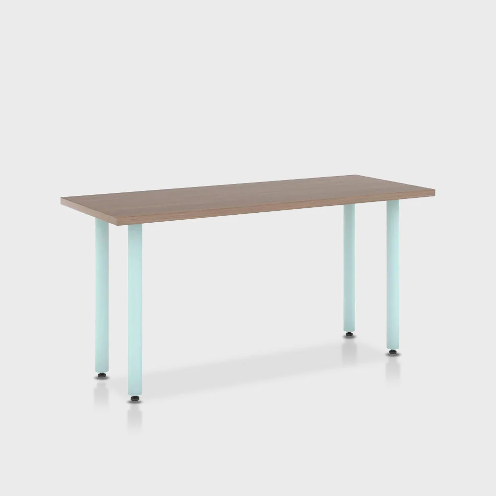 Jive Desk with Post Leg, Color Pop - Image 40
