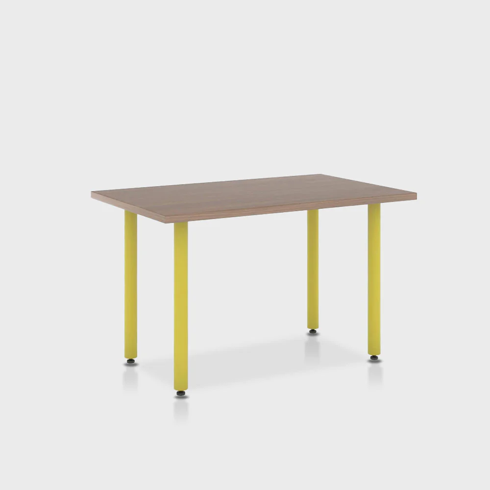 Jive Desk with Post Leg, Color Pop - Image 55
