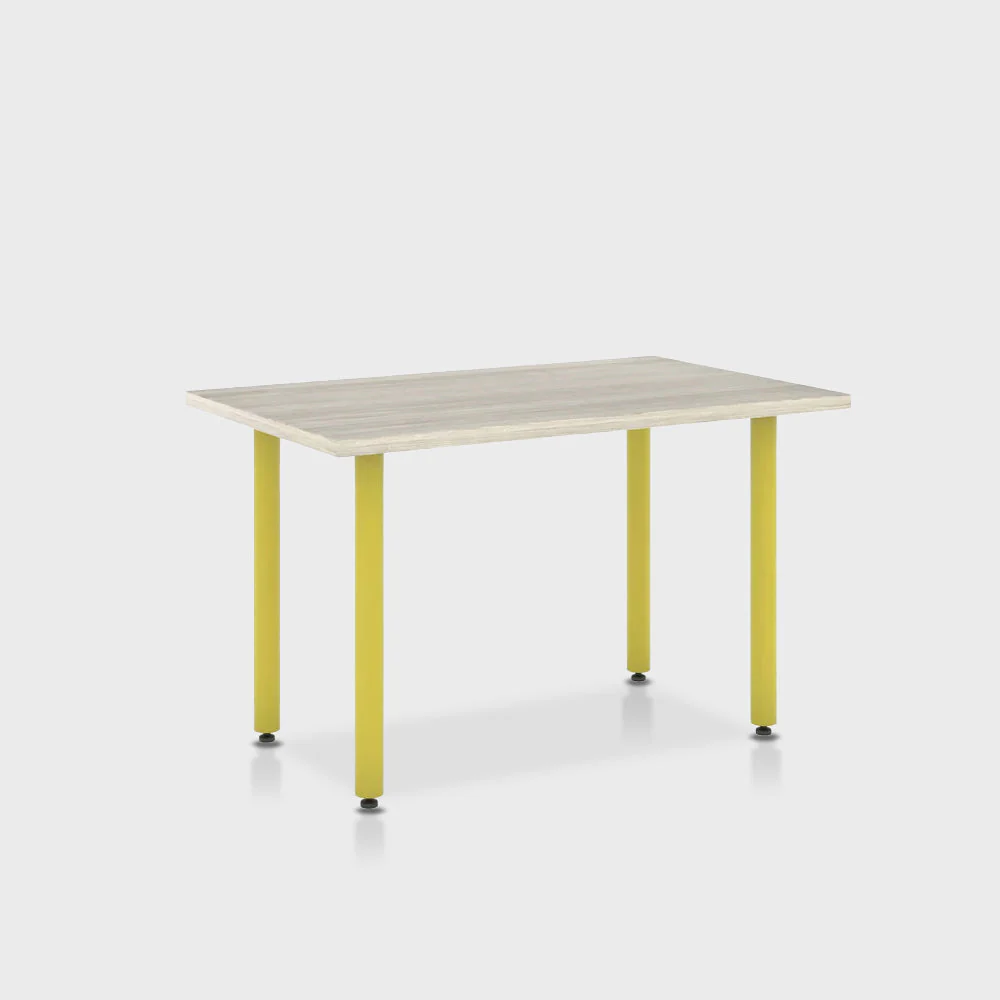 Jive Desk with Post Leg, Color Pop - Image 56