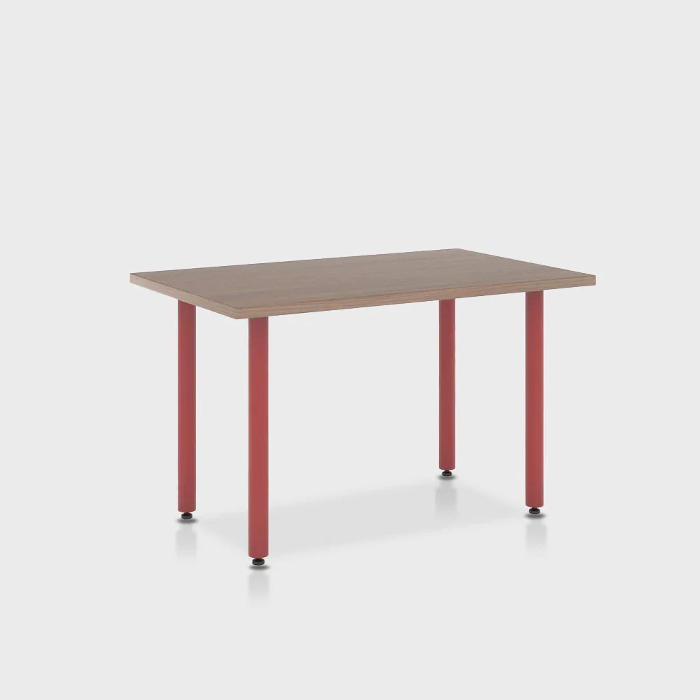 Jive Desk with Post Leg, Color Pop - Image 58