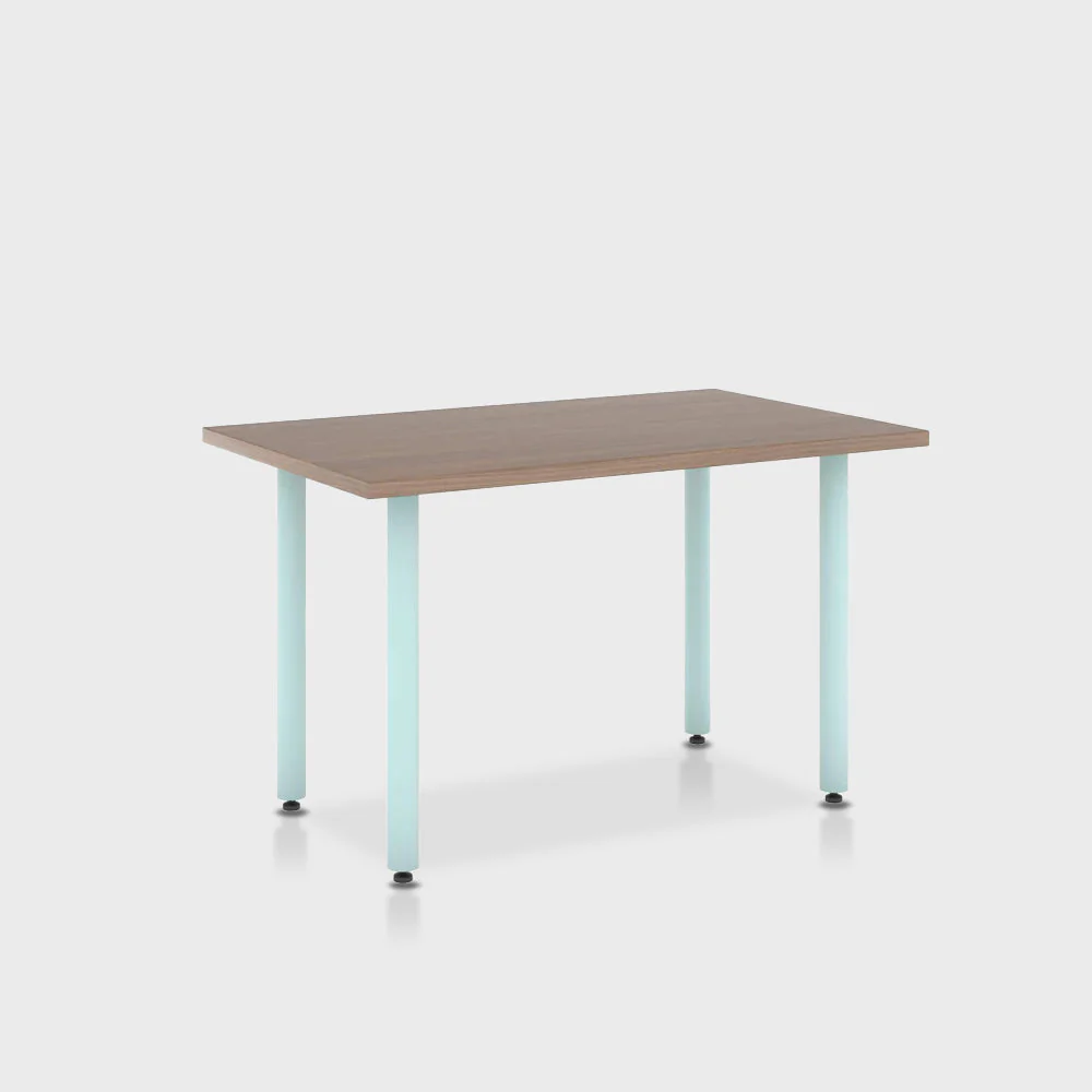 Jive Desk with Post Leg, Color Pop - Image 65