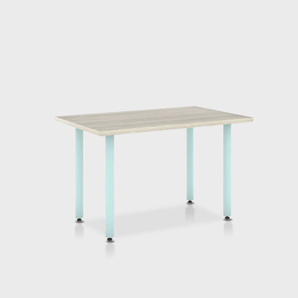 Jive Desk with Post Leg, Color Pop - Image 66