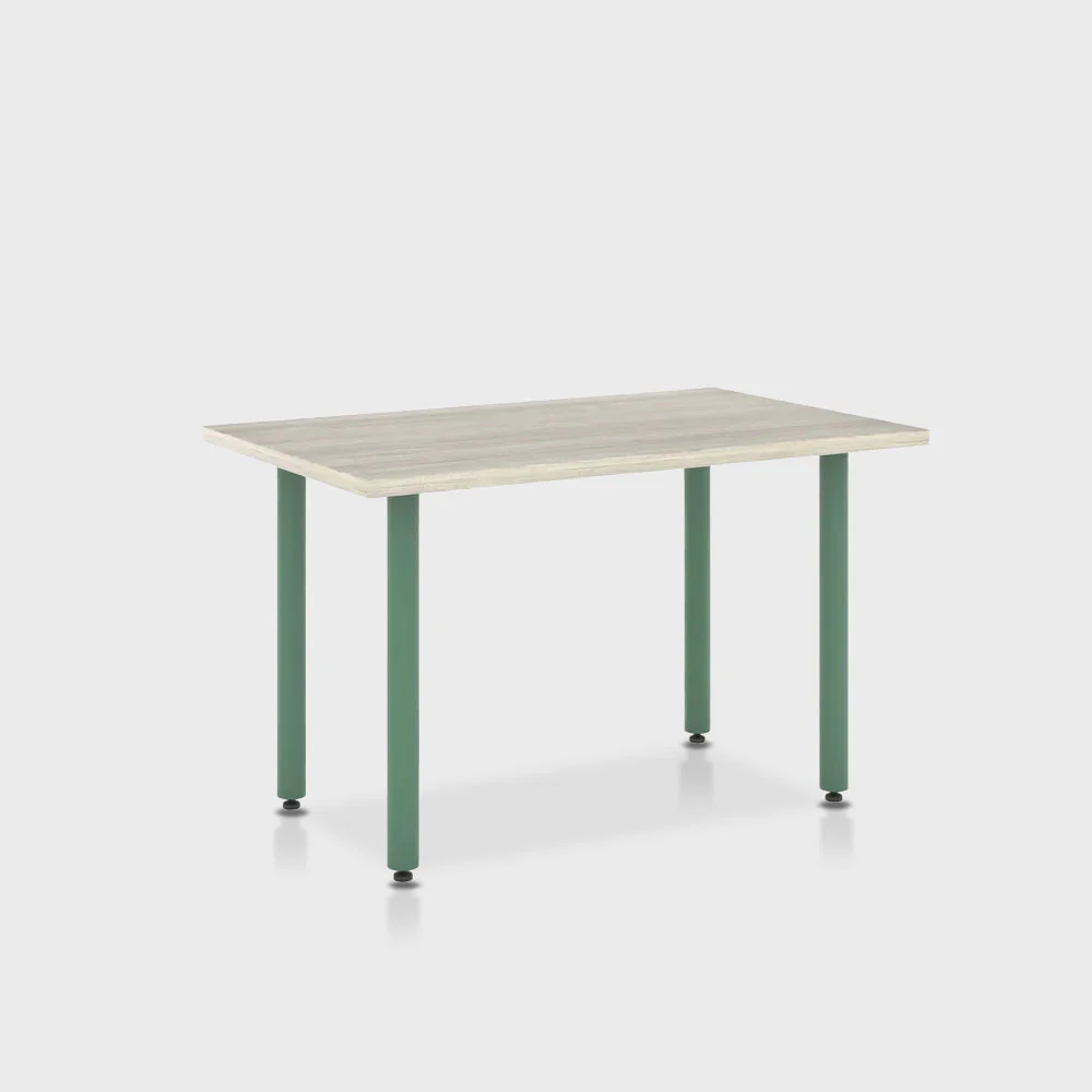 Jive Desk with Post Leg, Color Pop - Image 71