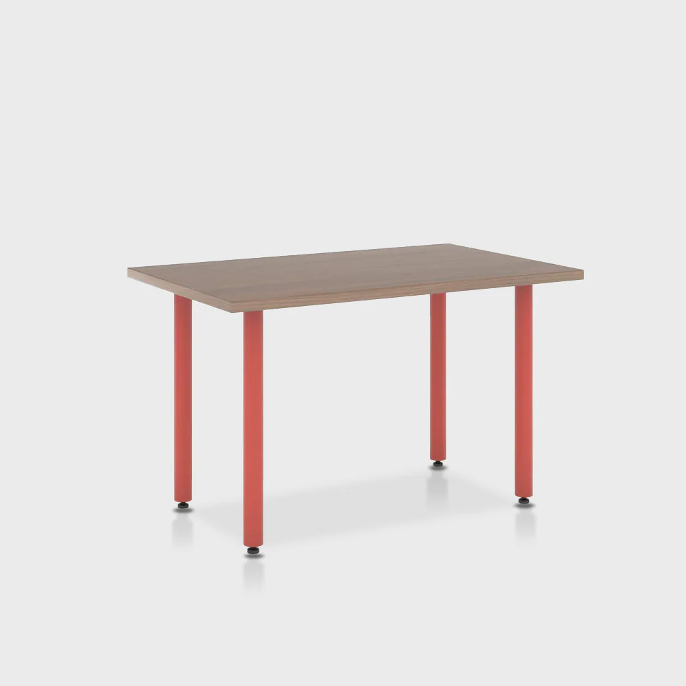 Jive Desk with Post Leg, Color Pop - Image 73