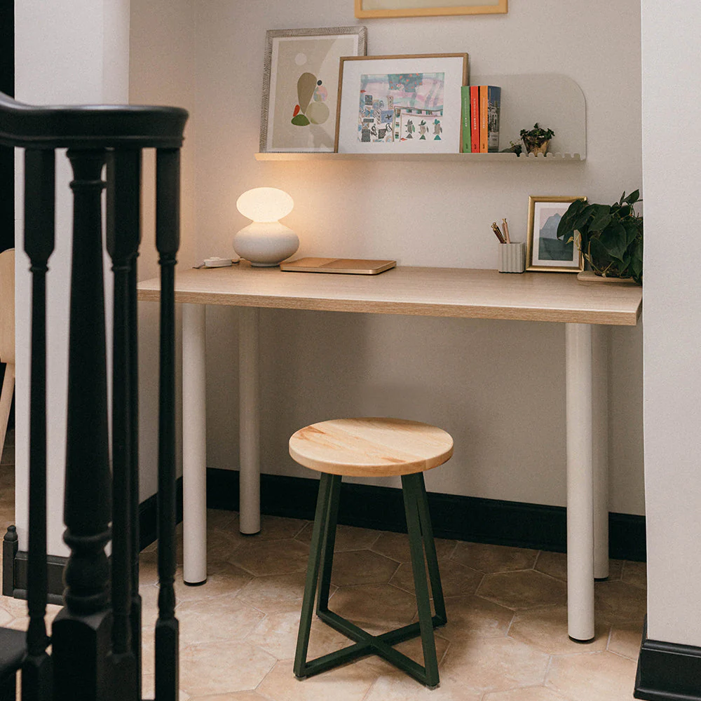 Jive Desk with Post Leg Base - Image 3
