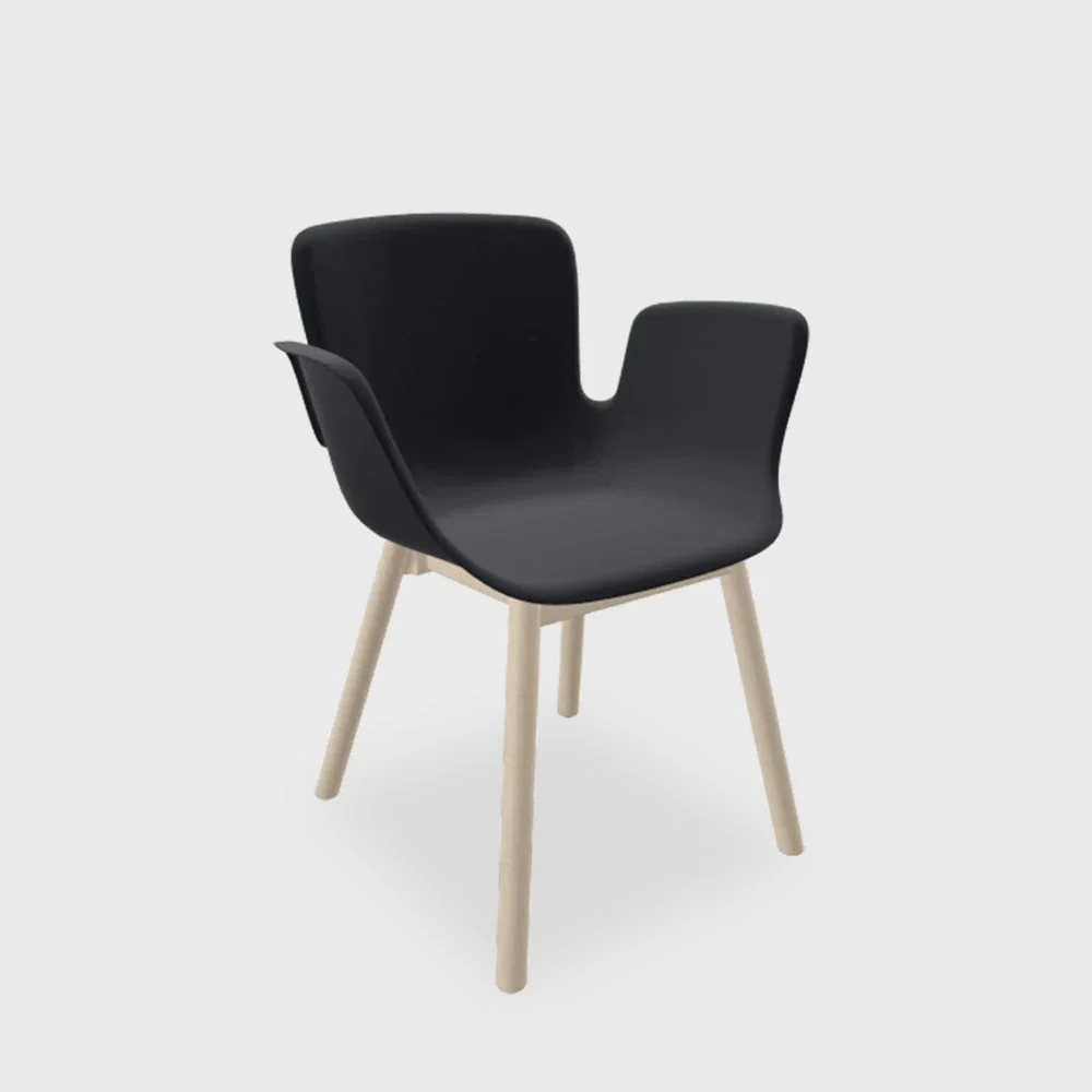 Juli Plastic - Wood Base - Image 5