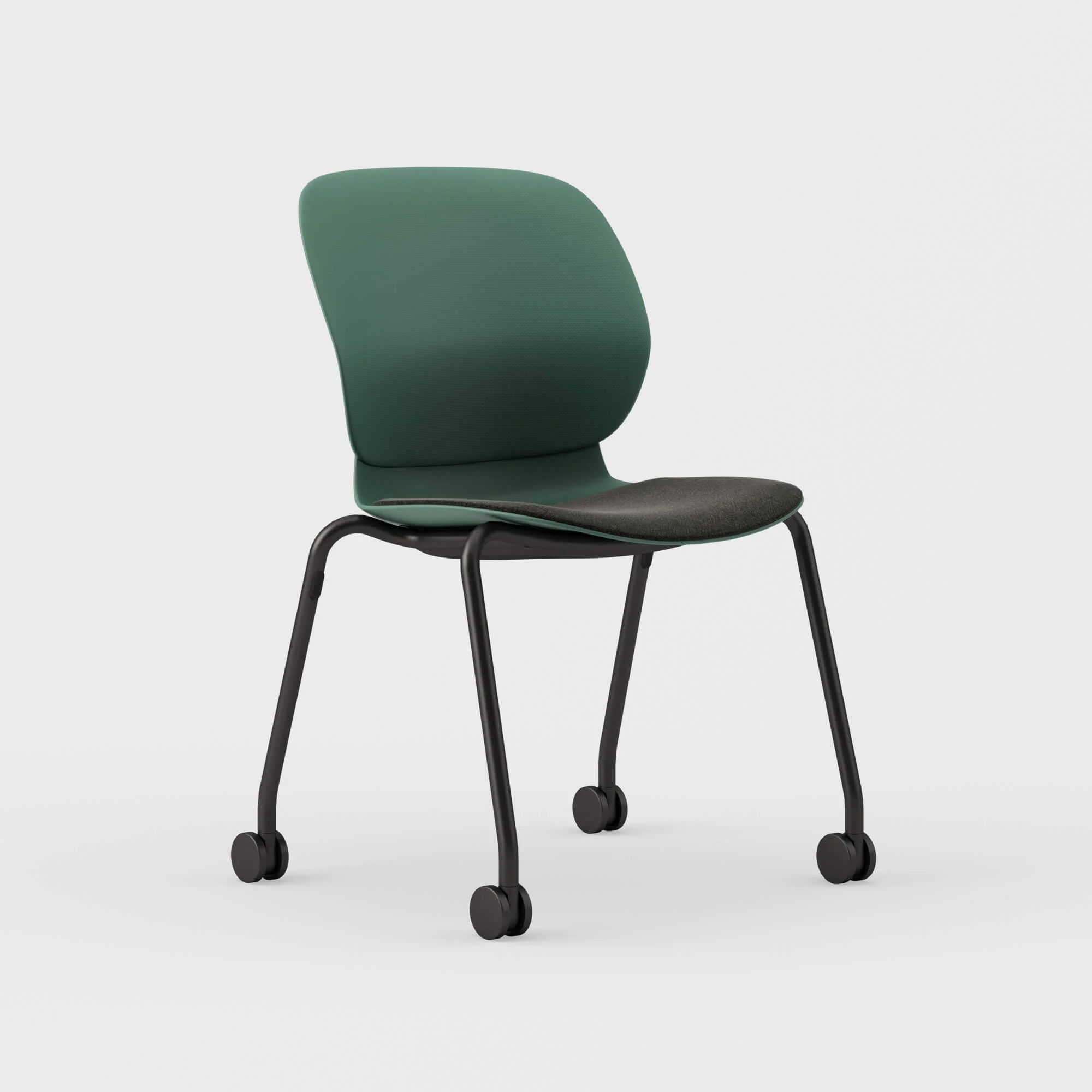 Maari Chair 4-Leg Base with Upholstered Seat - Image 20
