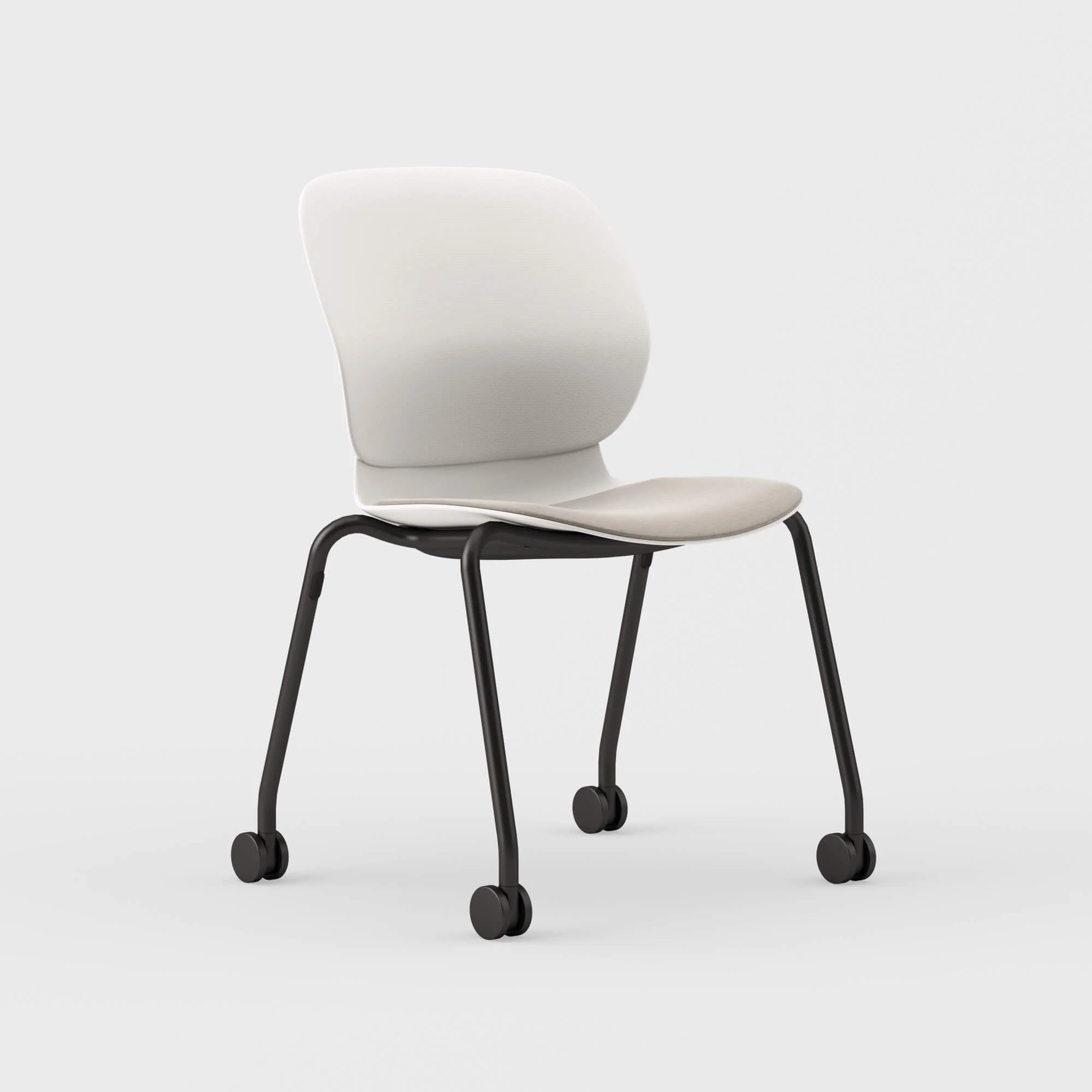 Maari Chair 4-Leg Base with Upholstered Seat - Image 5