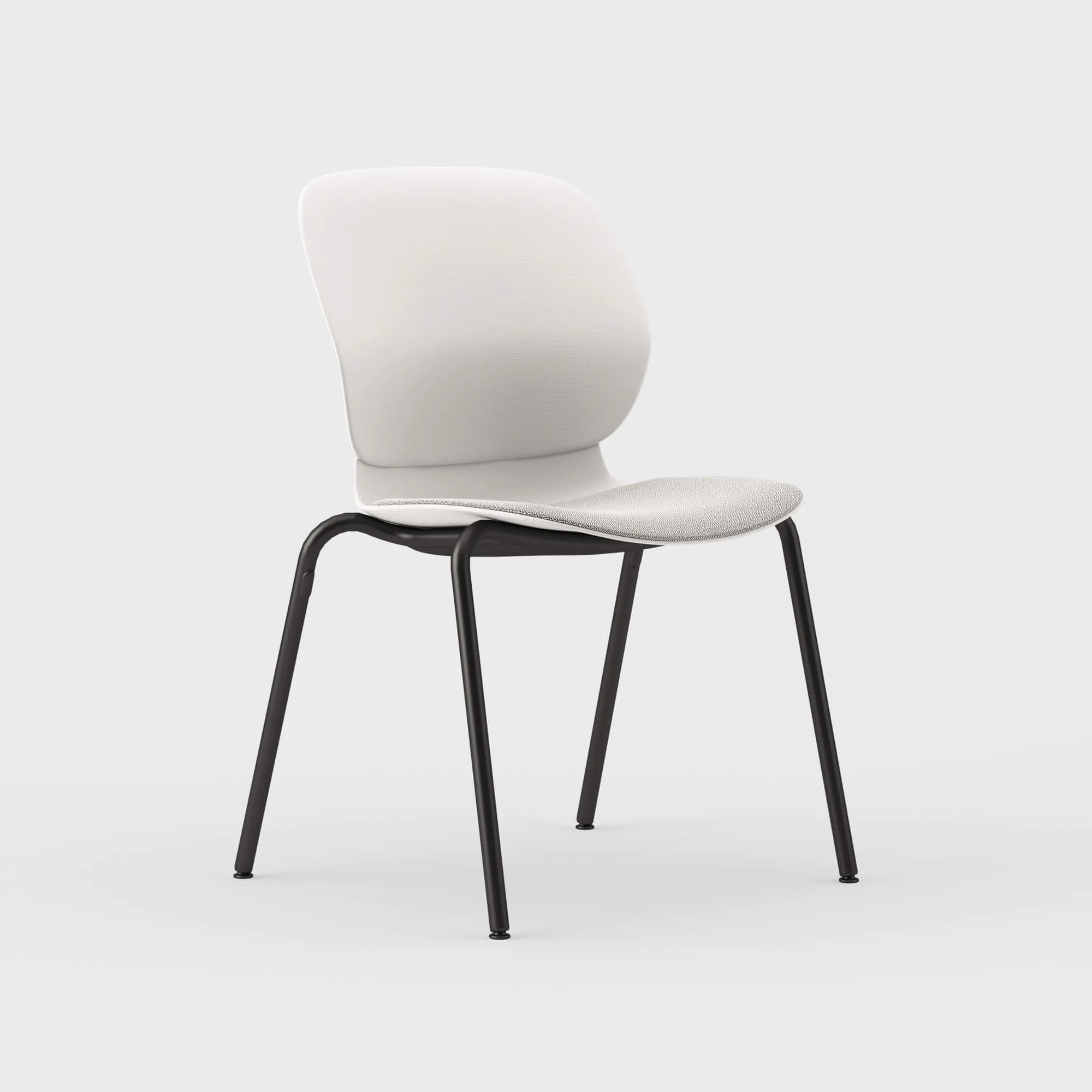 Maari Chair 4-Leg Base with Upholstered Seat - Image 8