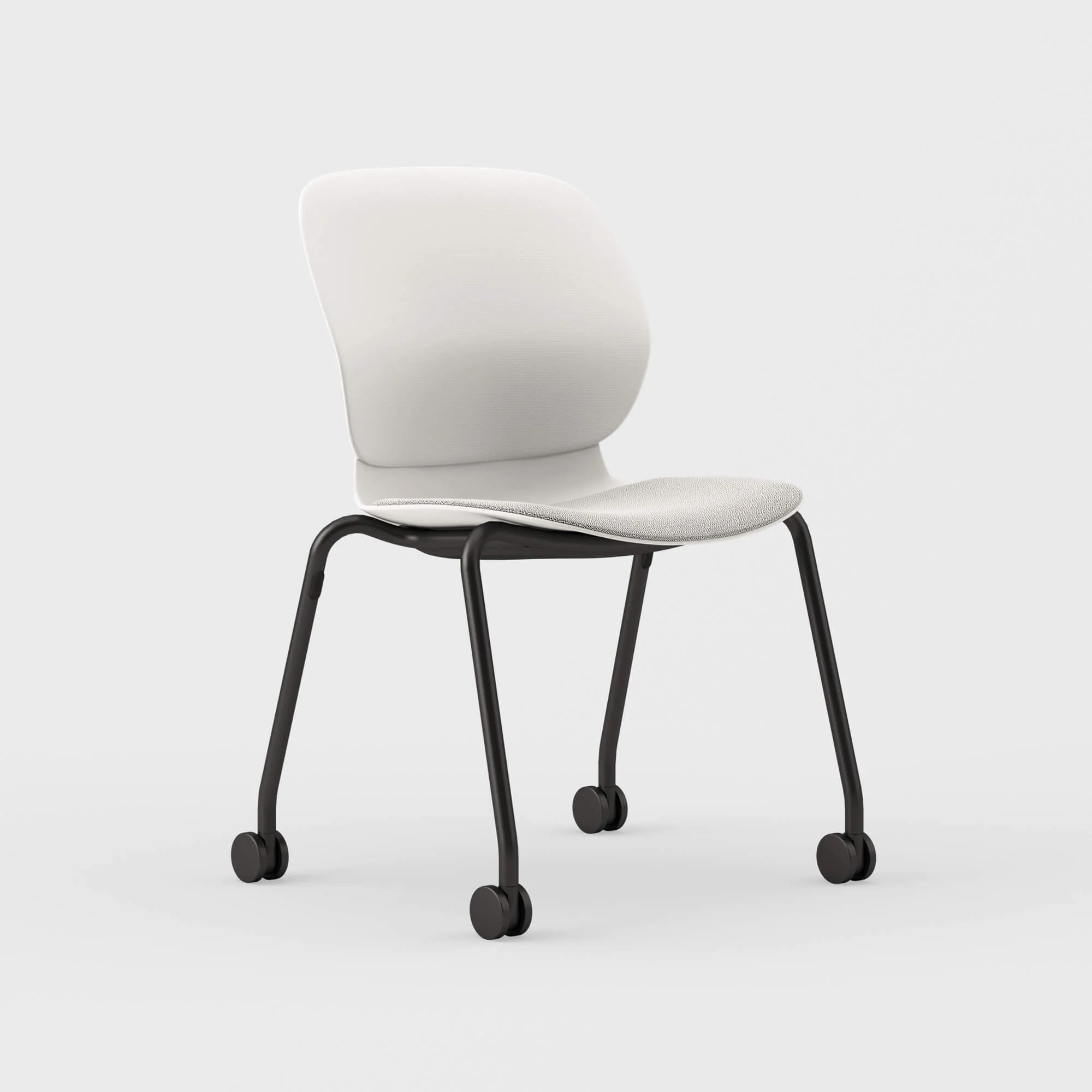 Maari Chair 4-Leg Base with Upholstered Seat - Image 9