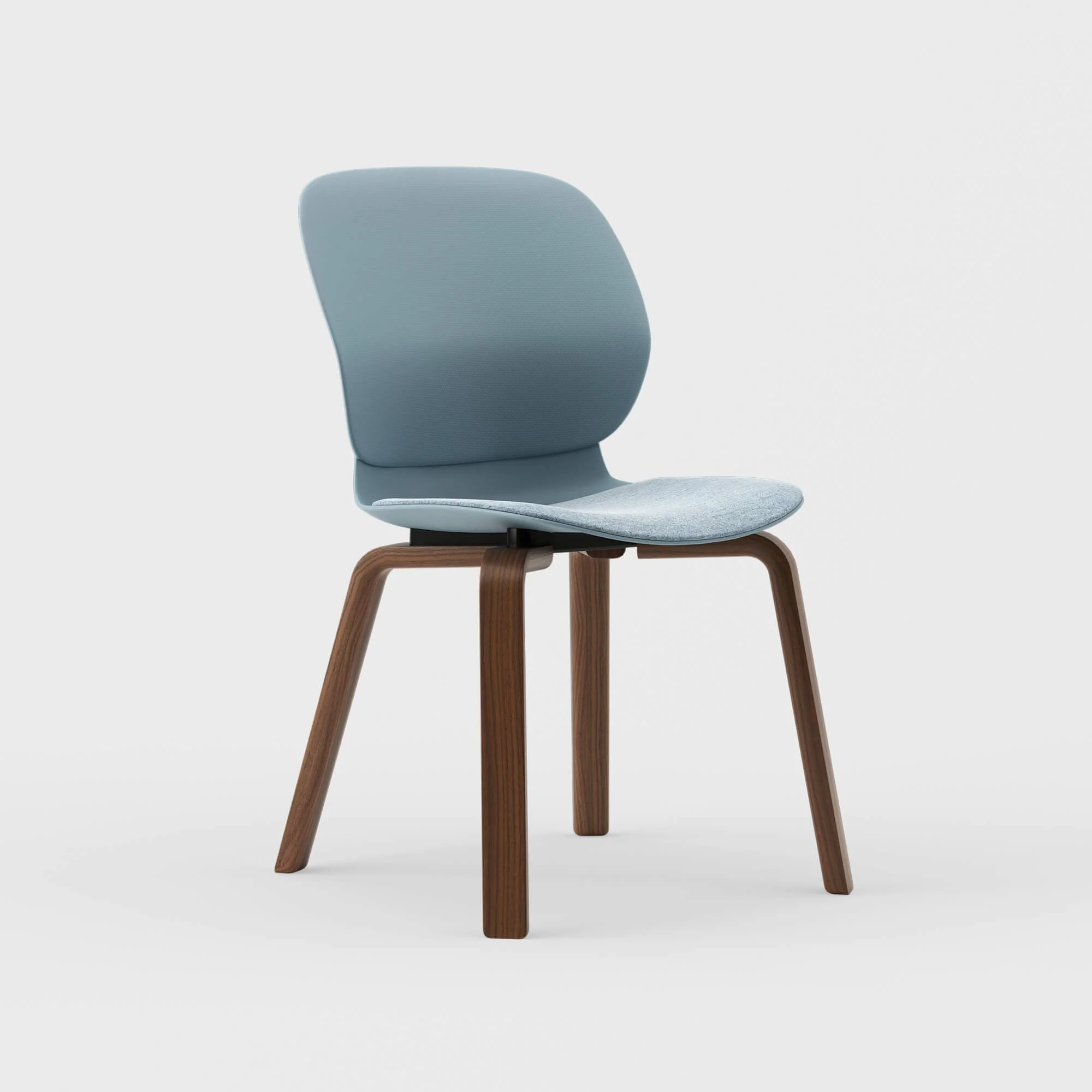Maari Chair Wood Base with Upholstered Seat - Image 11