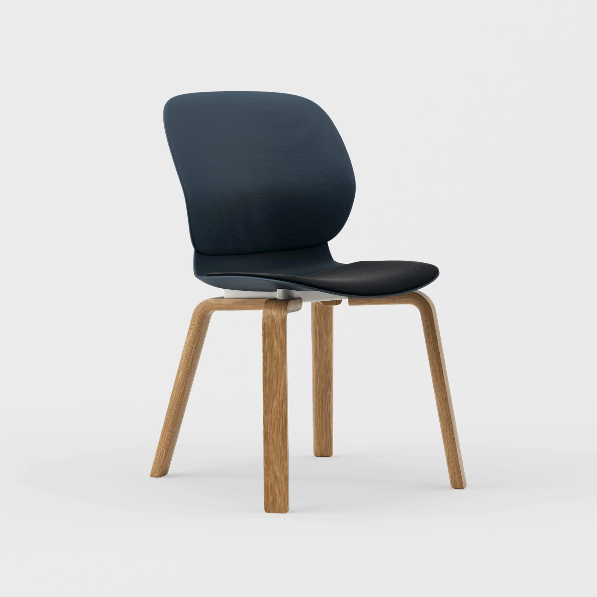 Maari Chair Wood Base with Upholstered Seat - Image 21