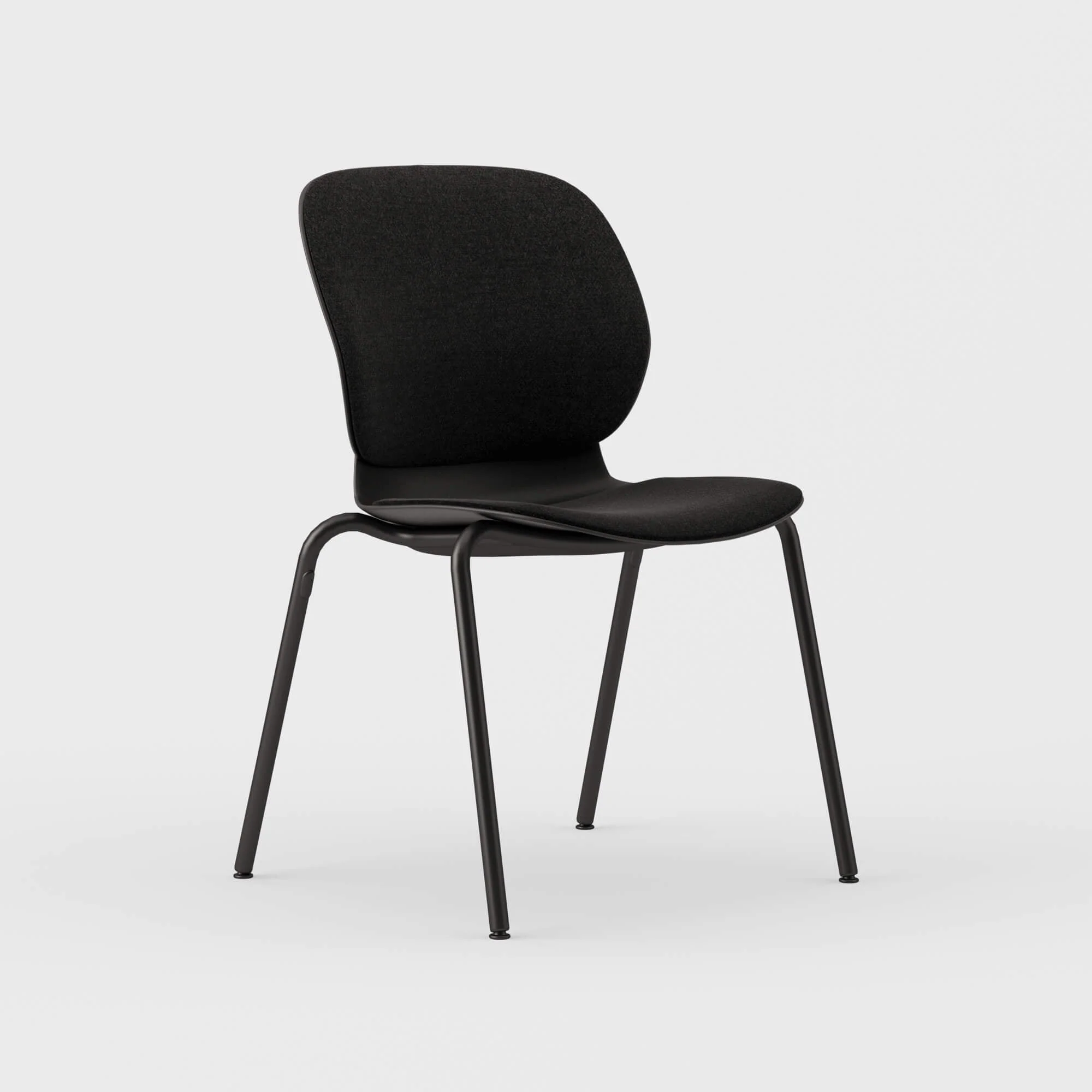 Maari Upholstered Chair with 4-Leg Base - Image 10