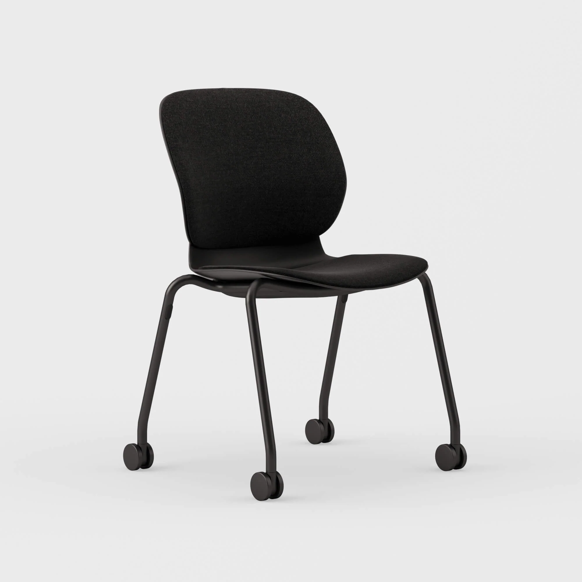 Maari Upholstered Chair with 4-Leg Base - Image 11