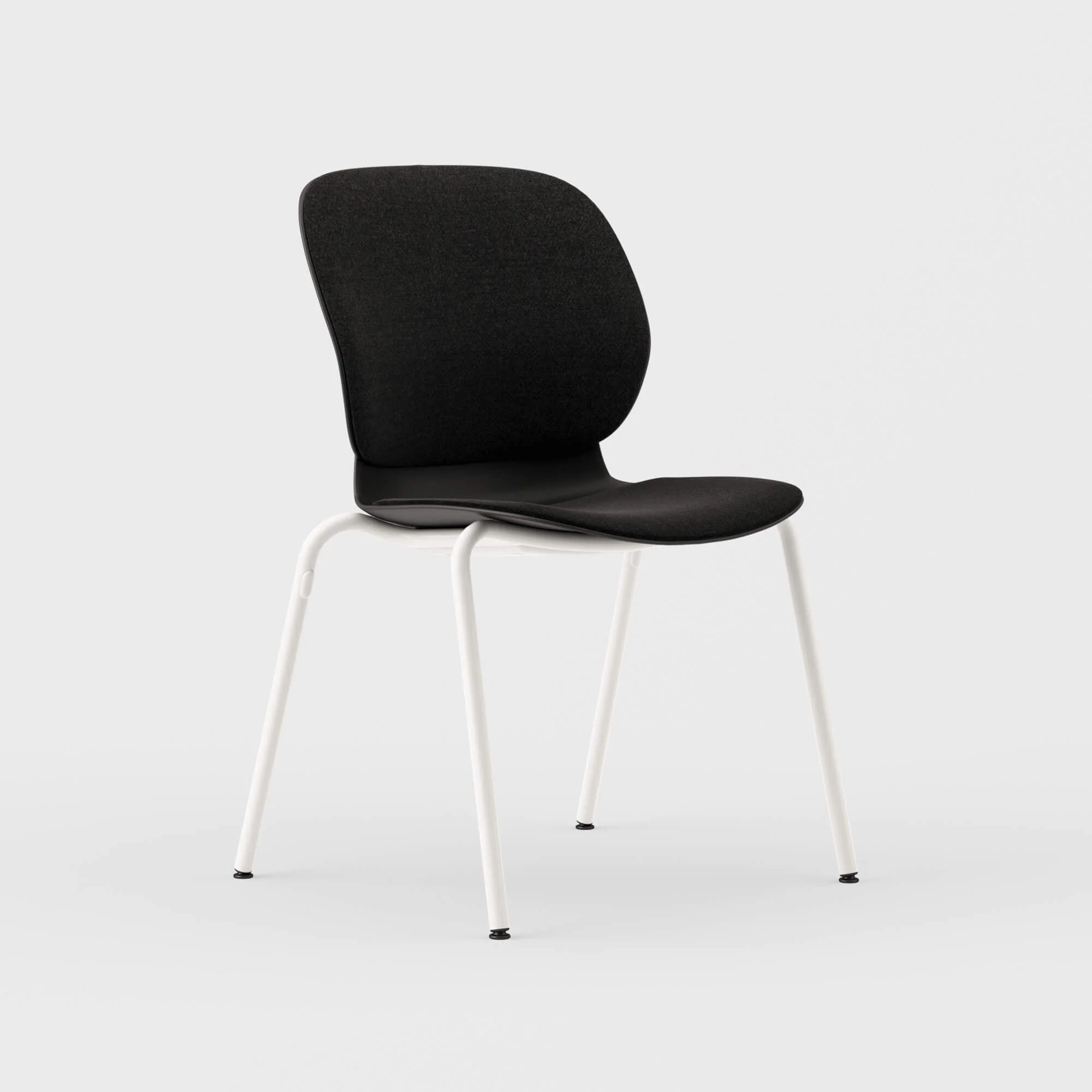 Maari Upholstered Chair with 4-Leg Base - Image 12