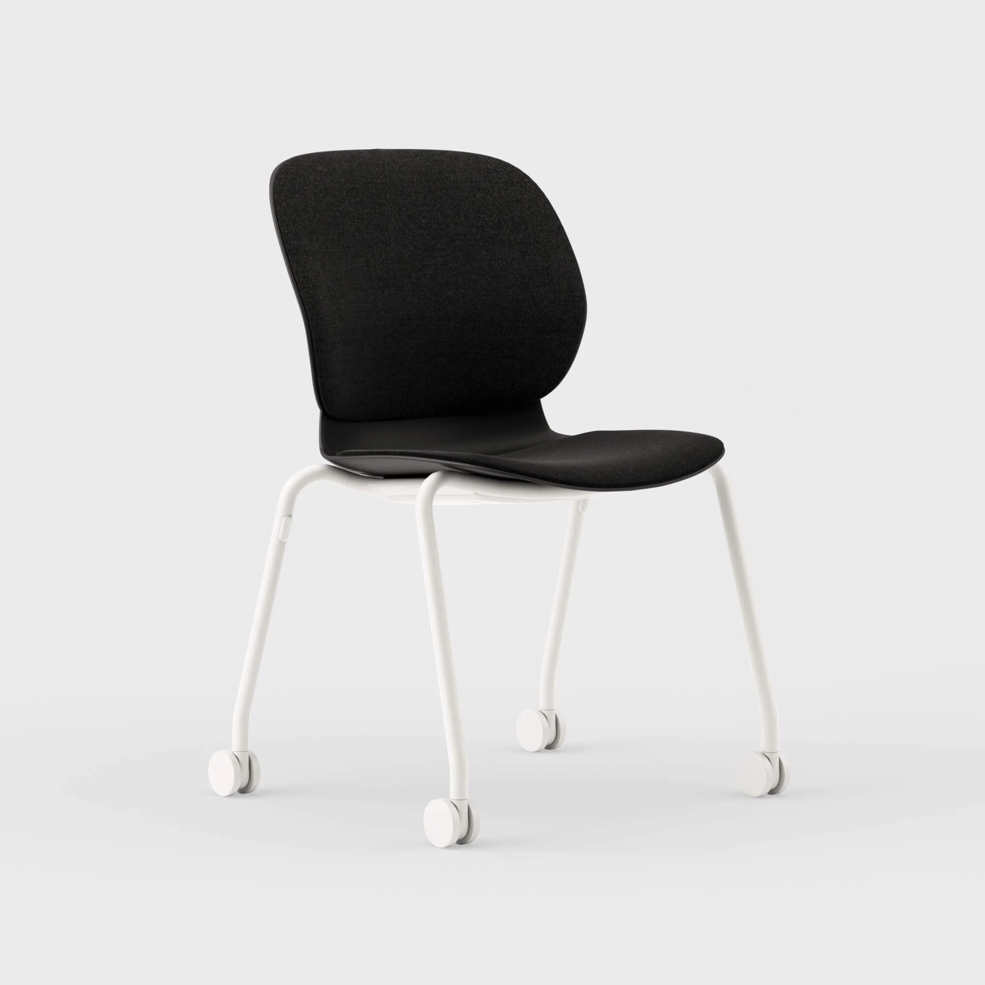 Maari Upholstered Chair with 4-Leg Base - Image 13