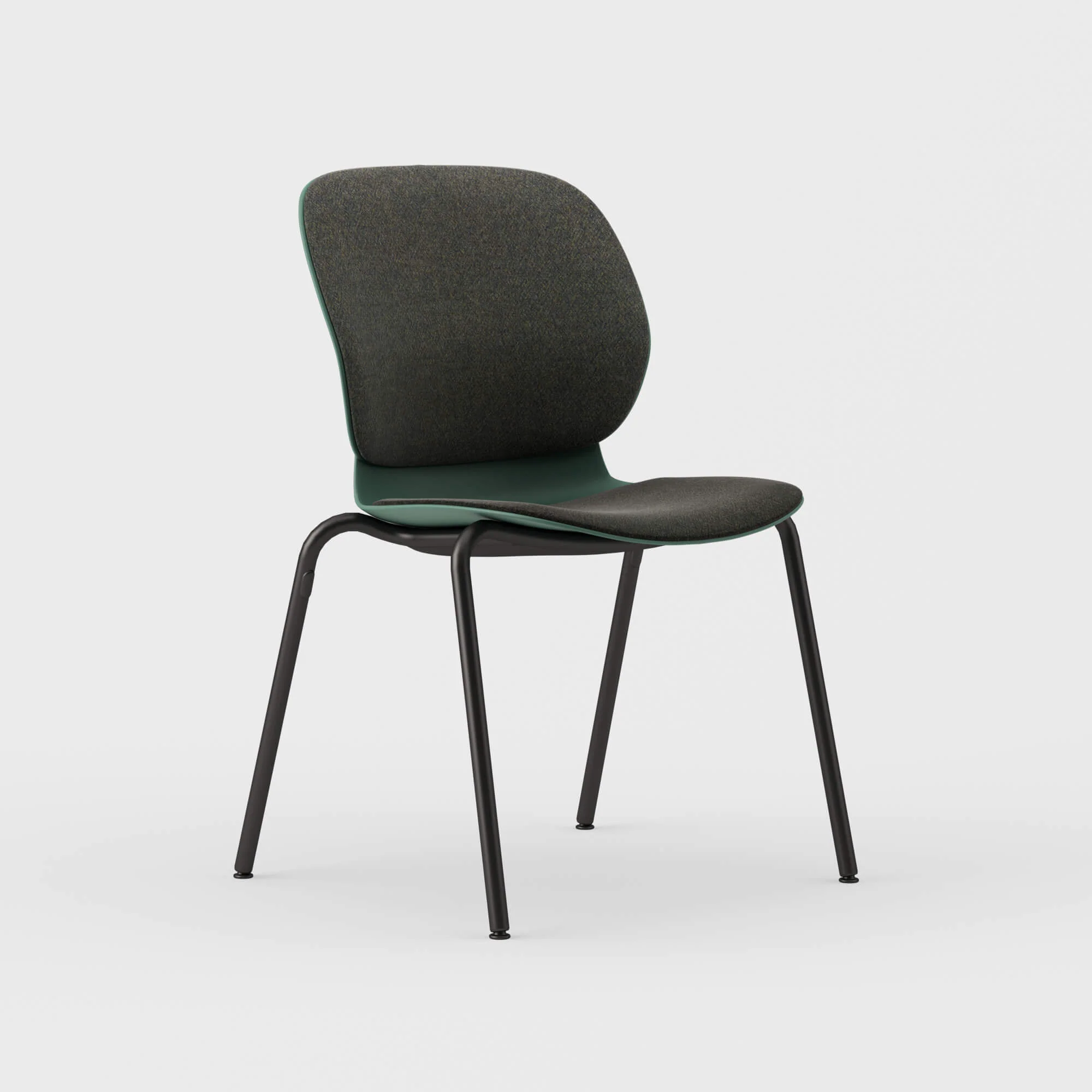 Maari Upholstered Chair with 4-Leg Base - Image 14