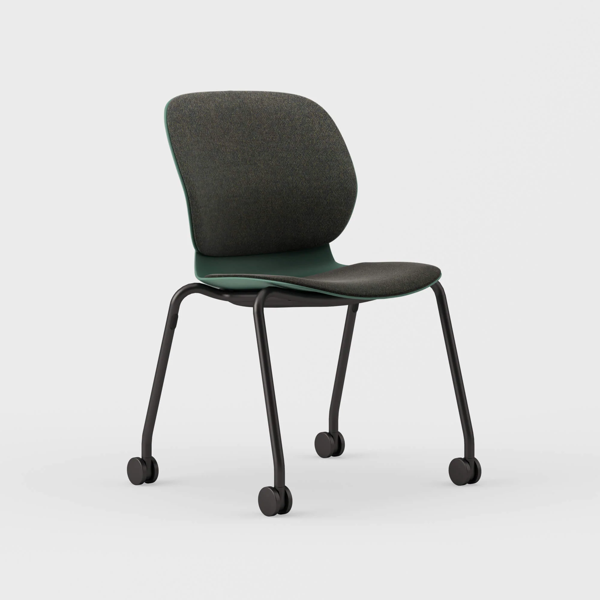 Maari Upholstered Chair with 4-Leg Base - Image 15