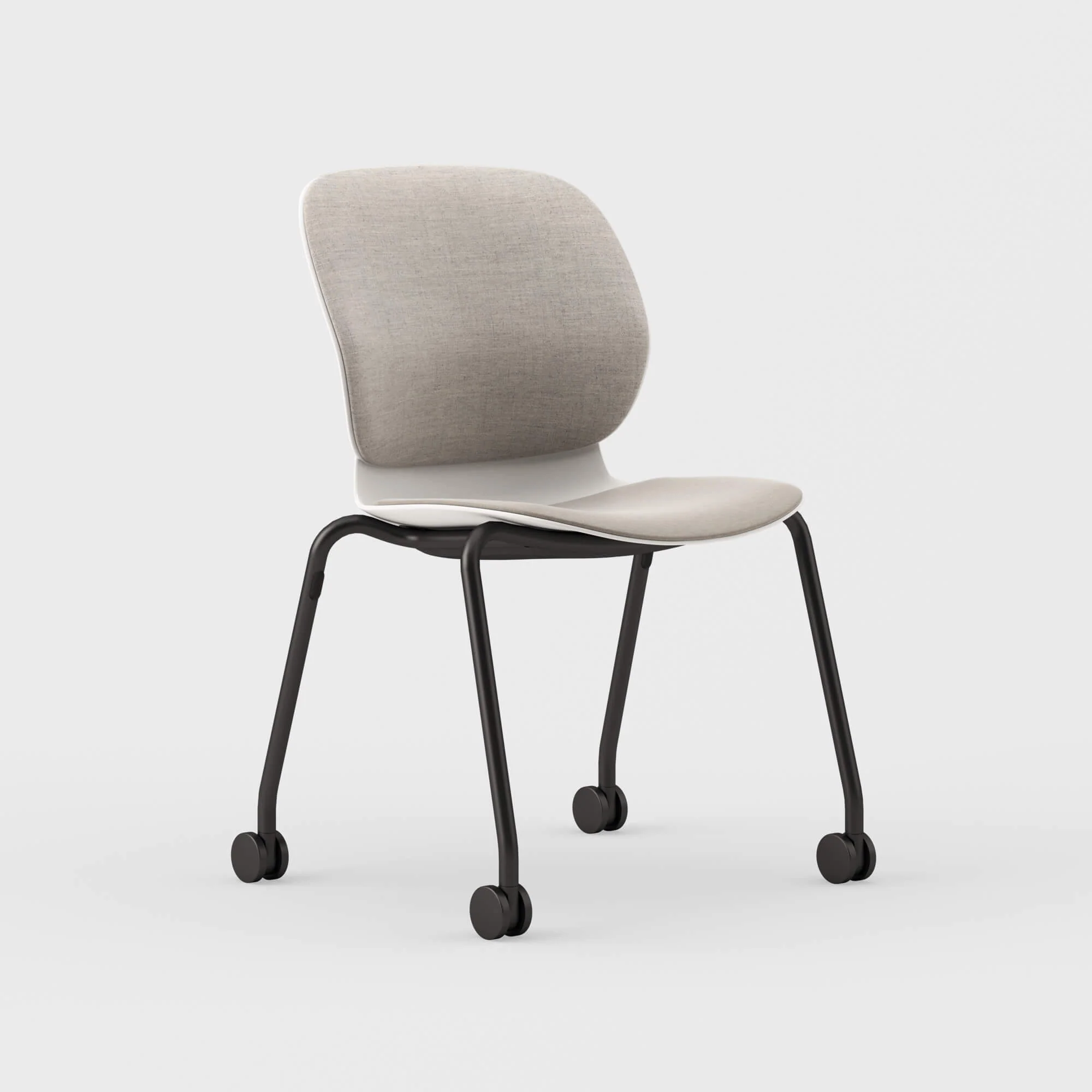 Maari Upholstered Chair with 4-Leg Base - Image 3