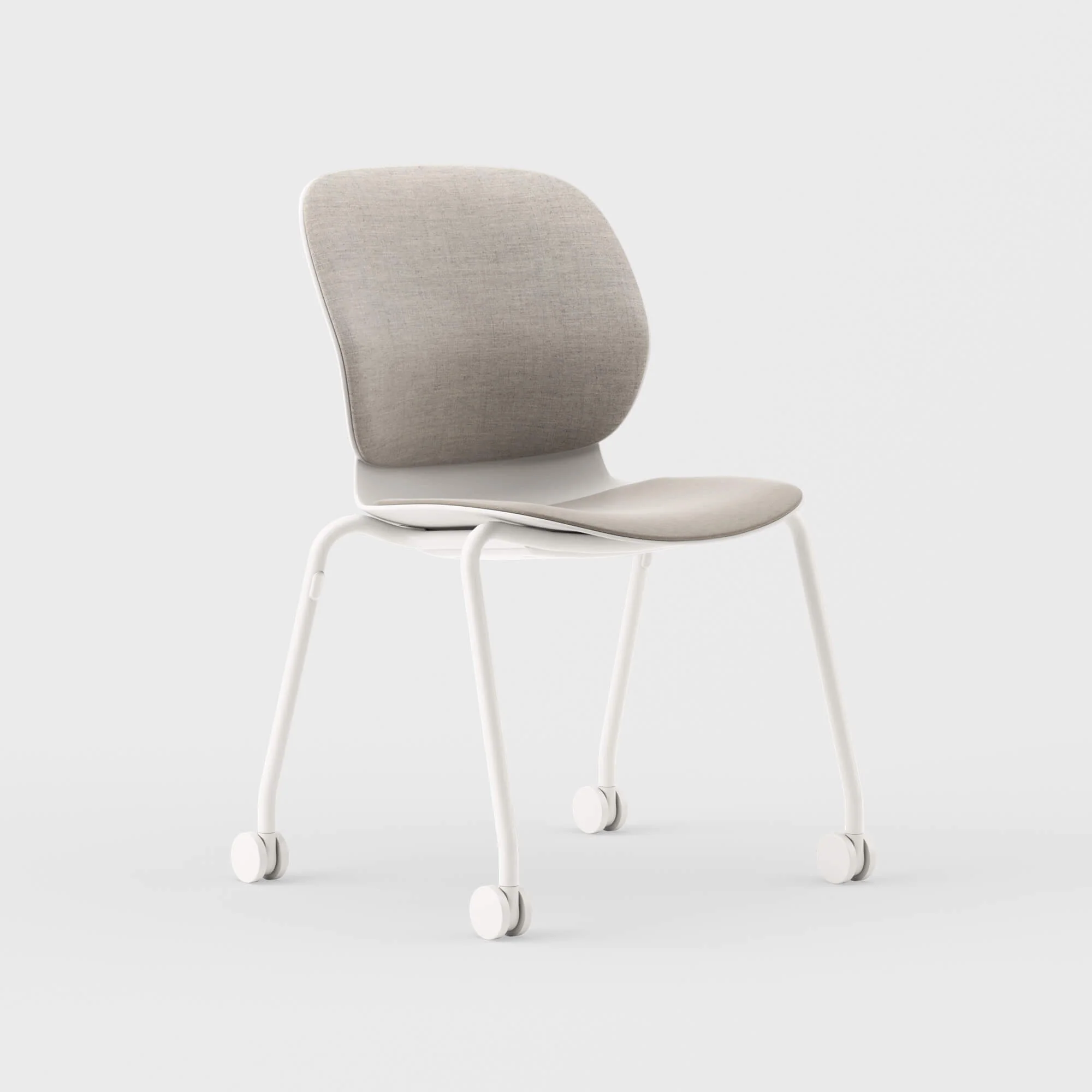 Maari Upholstered Chair with 4-Leg Base - Image 5