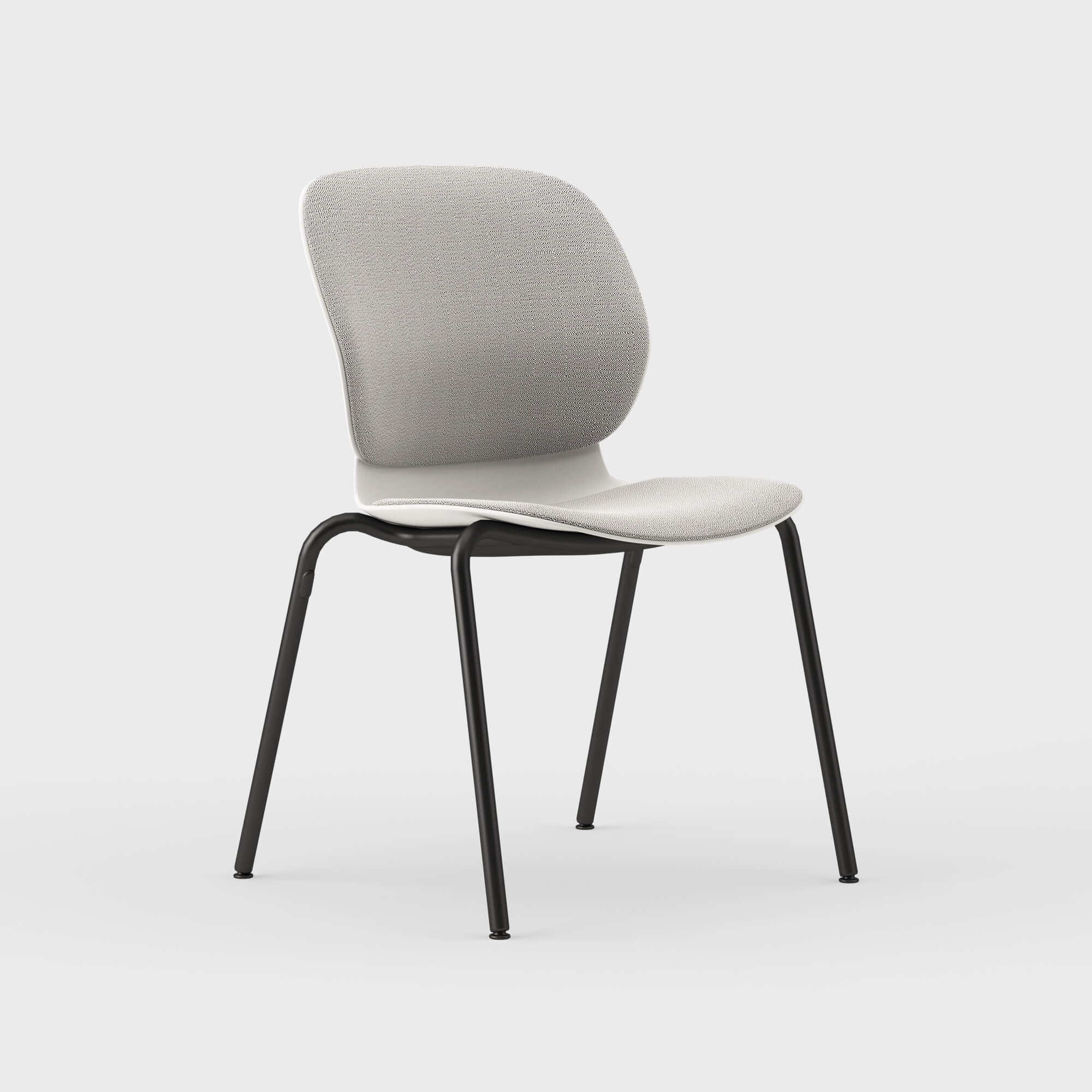 Maari Upholstered Chair with 4-Leg Base - Image 6