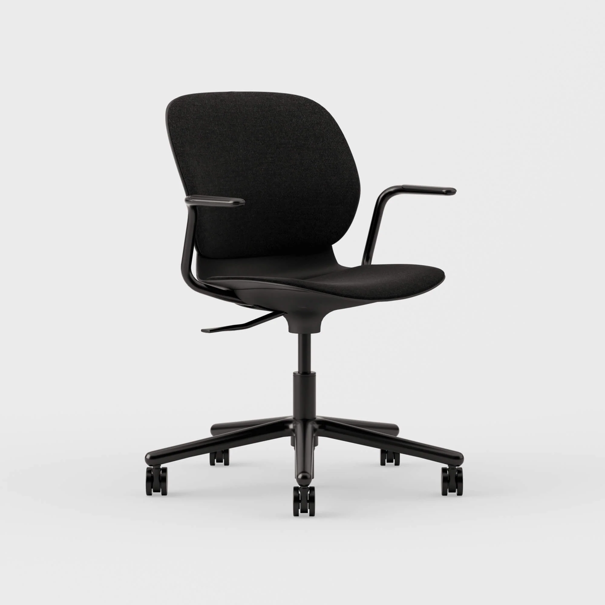 Maari Upholstered Chair with 5-Star Base - Image 12