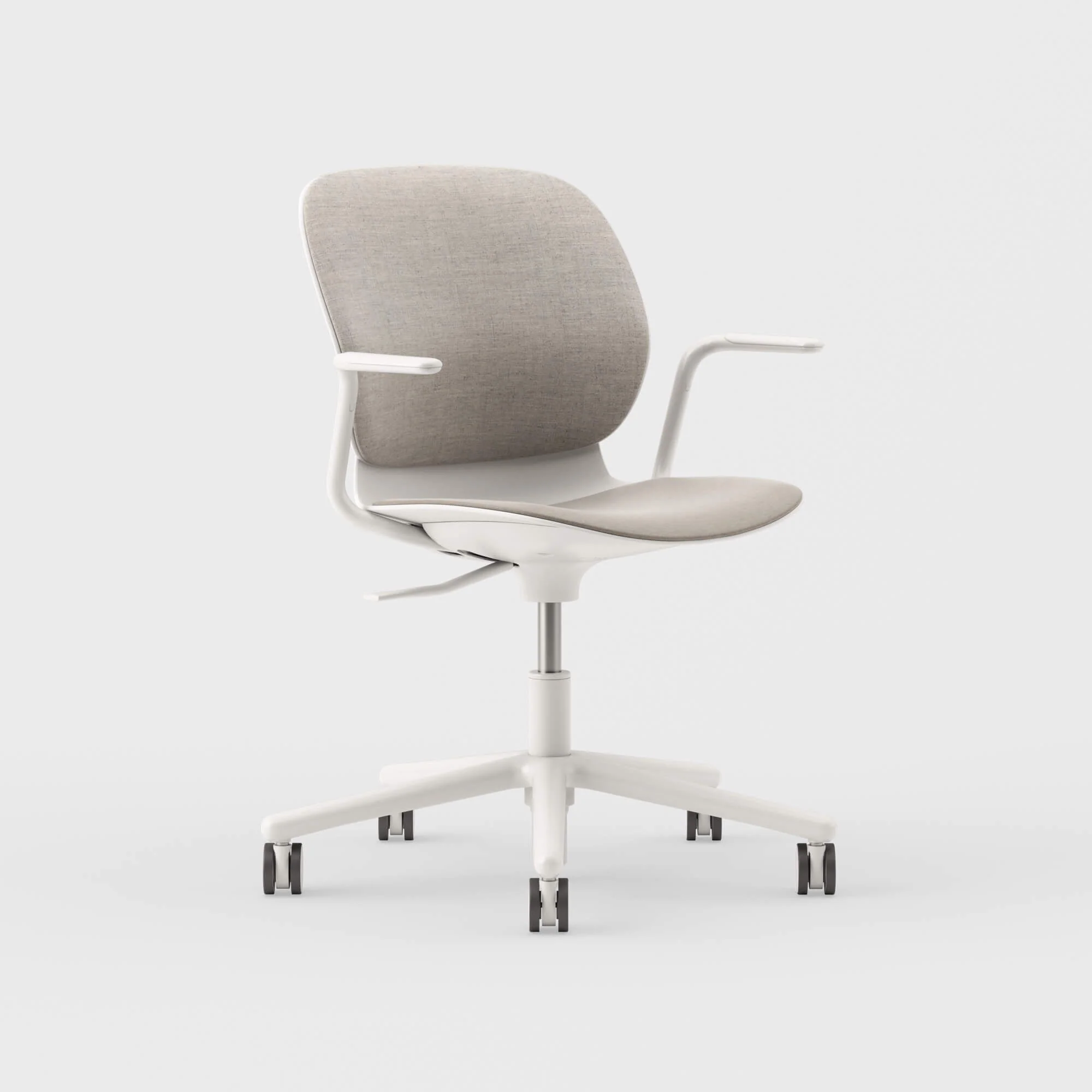 Maari Upholstered Chair with 5-Star Base - Image 3