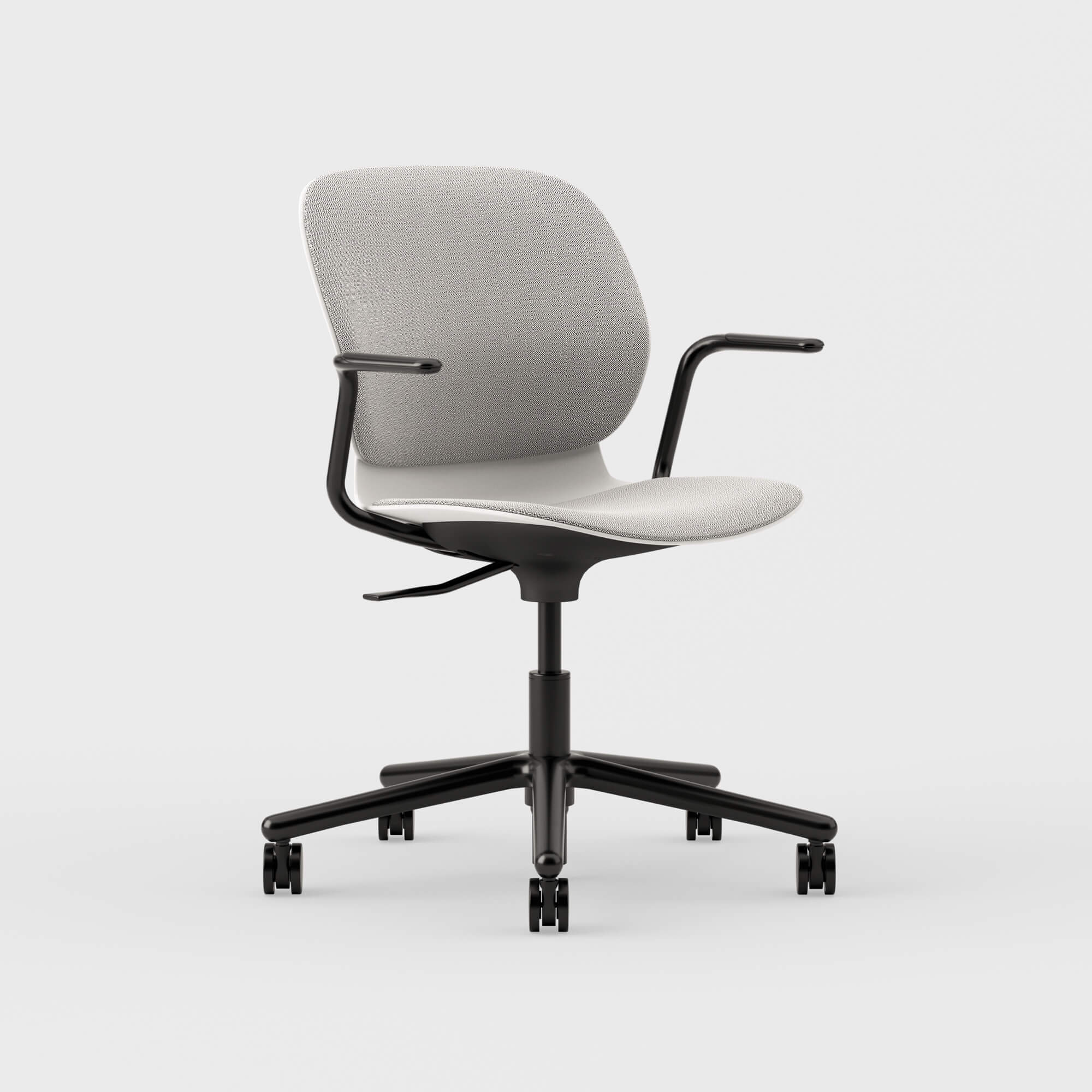 Maari Upholstered Chair with 5-Star Base - Image 4