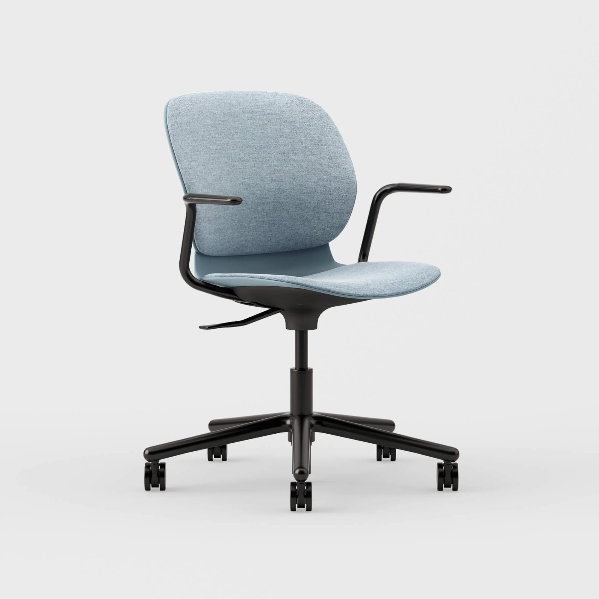 Maari Upholstered Chair with 5-Star Base - Image 6