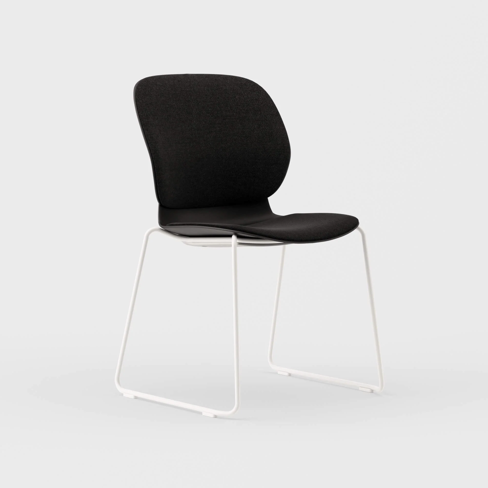Maari Upholstered Chair with Sled Base - Image 13