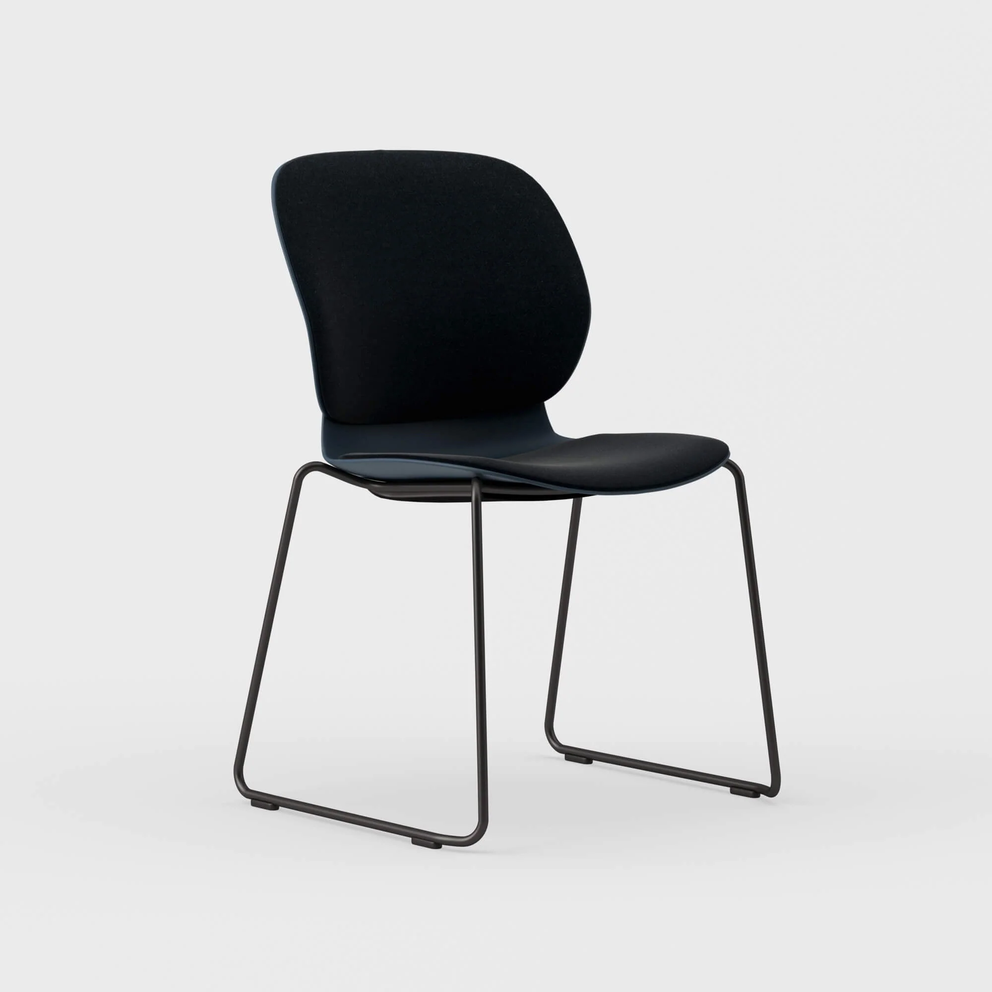 Maari Upholstered Chair with Sled Base - Image 14