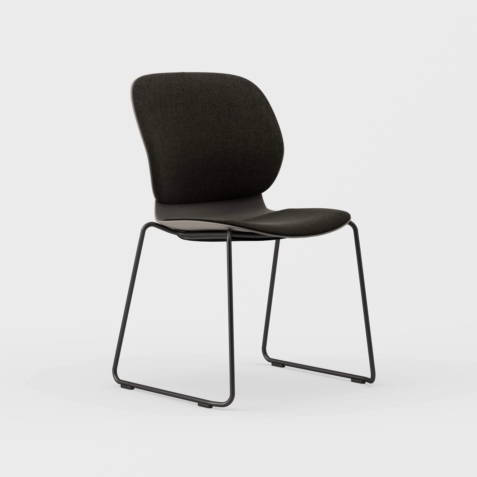 Maari Upholstered Chair with Sled Base - Image 16