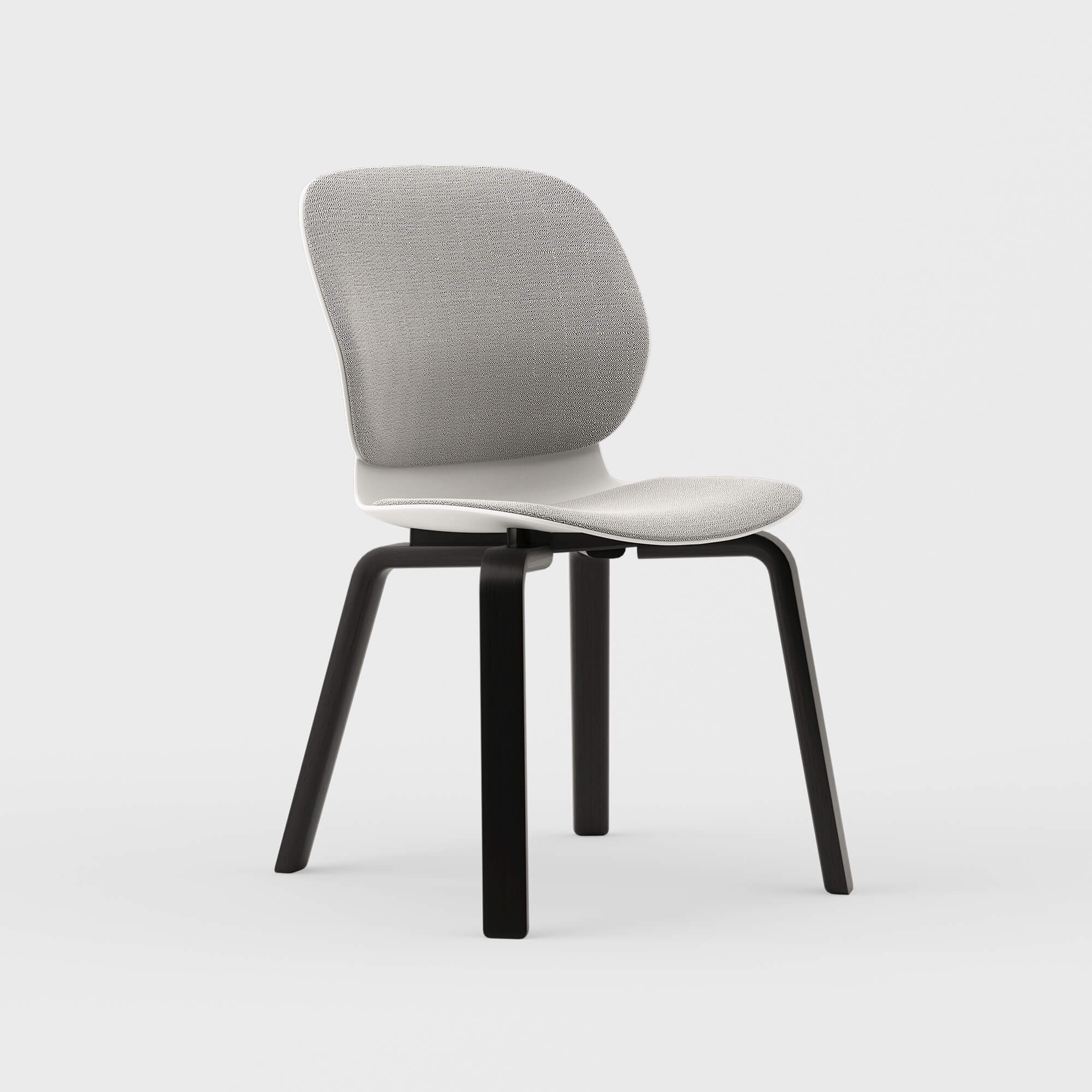 Maari Upholstered Chair with Wood Base - Image 5