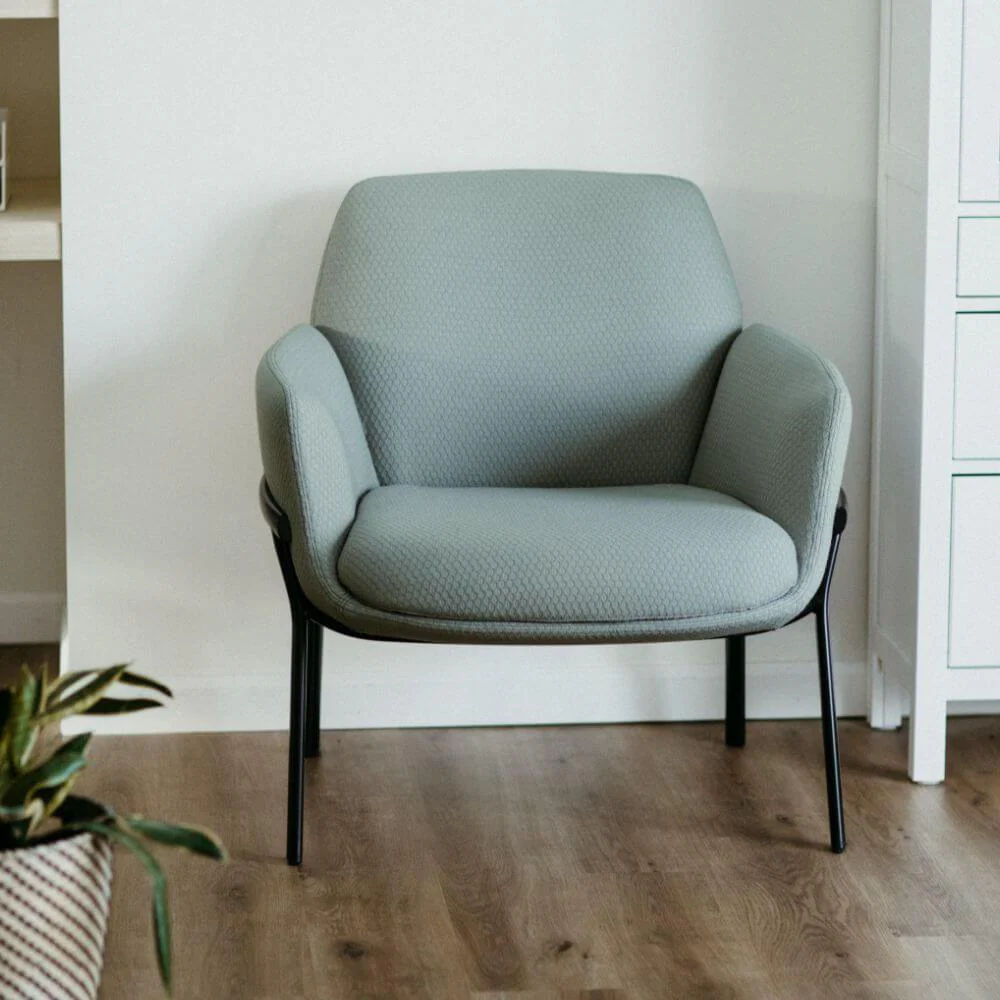 Poppy Lounge Chair with Basket Base - Image 3