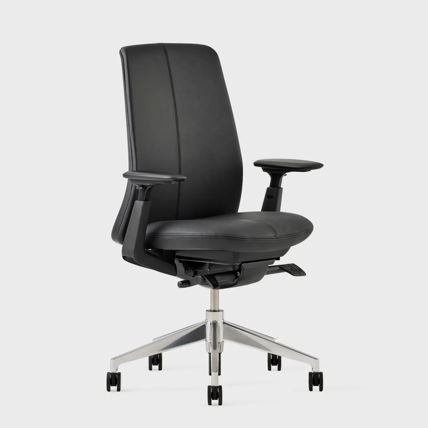 Soji Leather Office Chair - Image 2