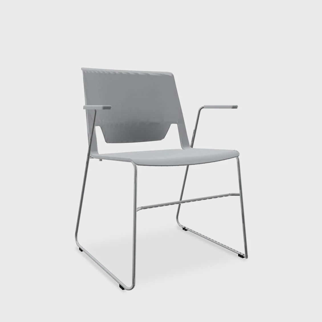 Very Wireframe Stacking Chair - Image 8