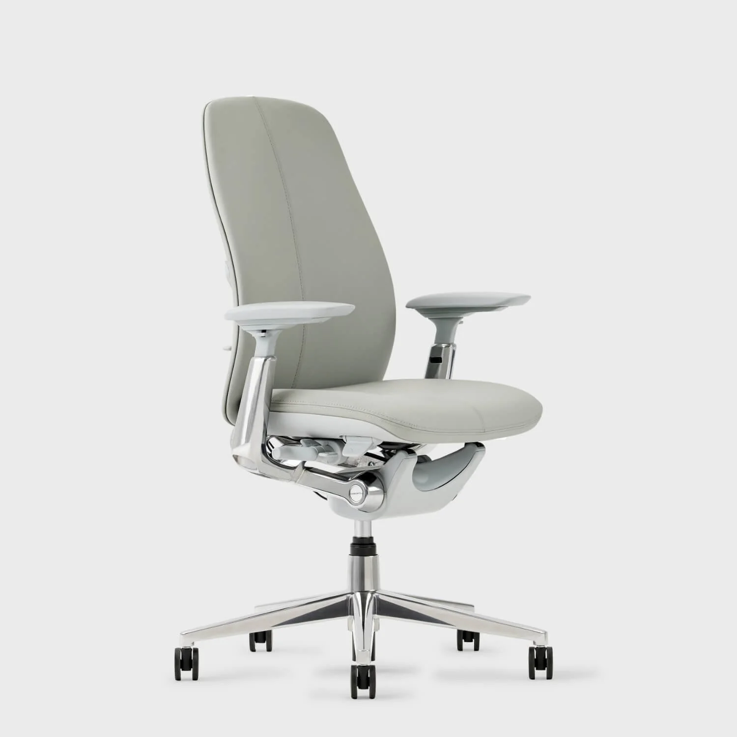 Zody Upholstered Leather Office Chair - Image 4