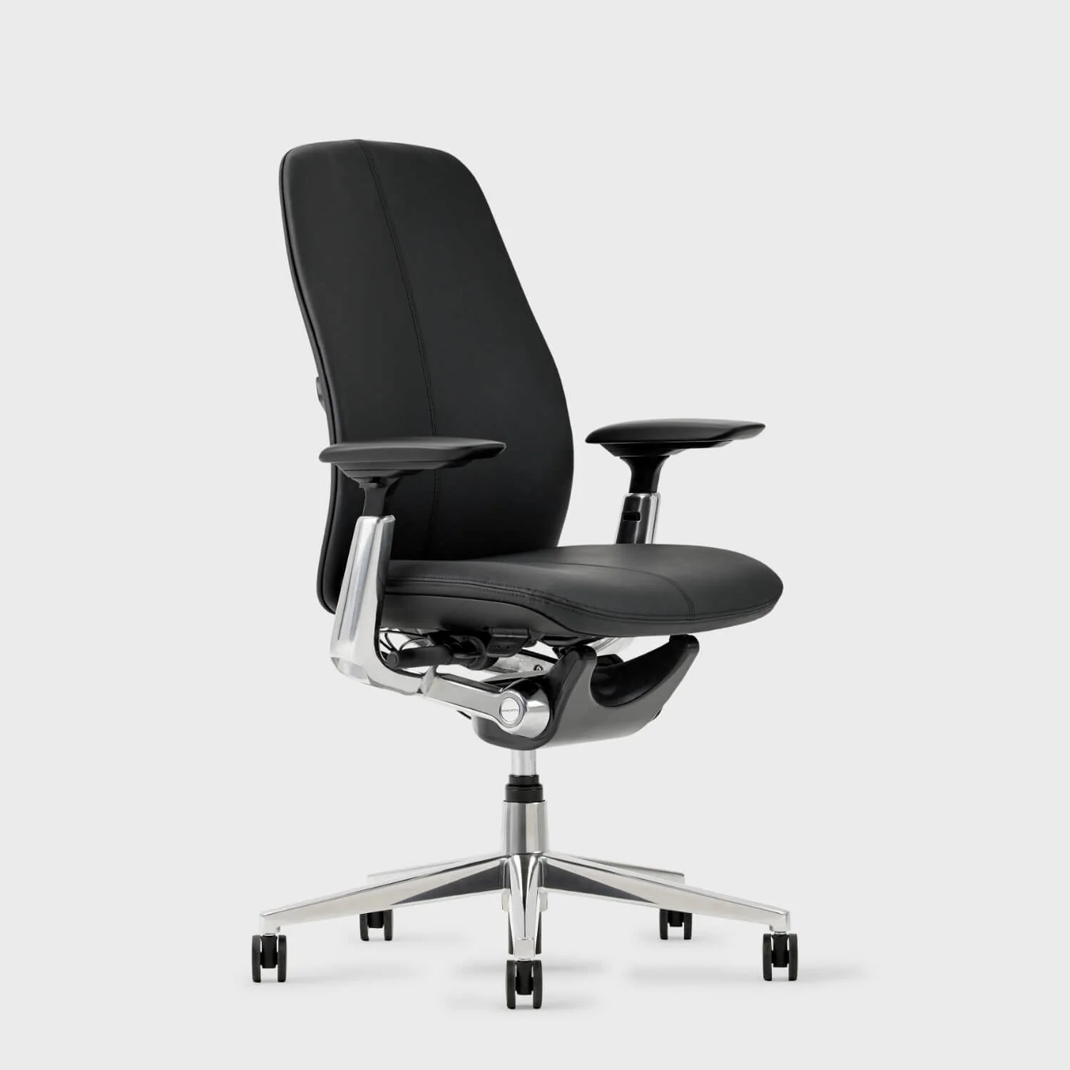 Zody Upholstered Leather Office Chair - Image 5