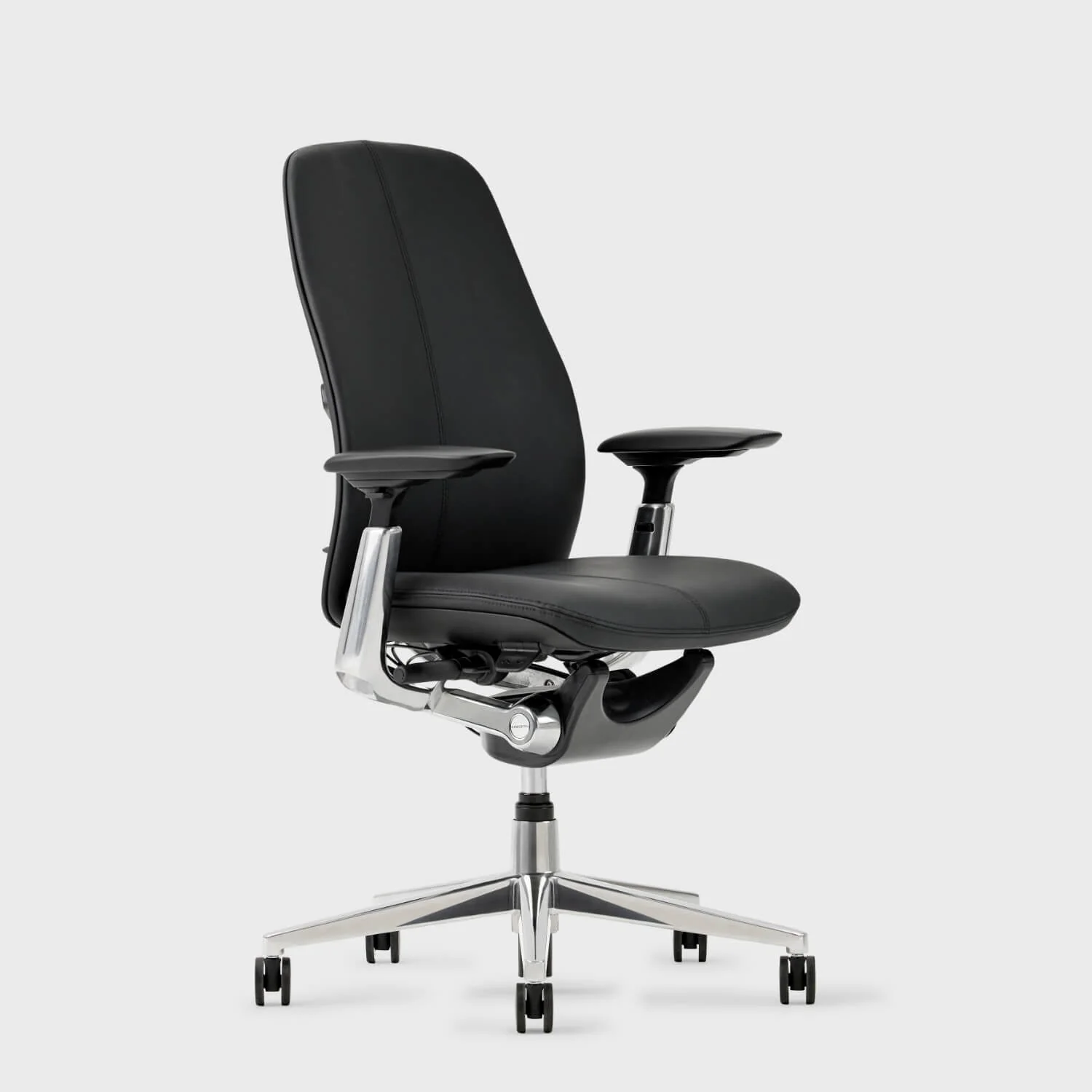 Zody Upholstered Leather Office Chair - Image 6